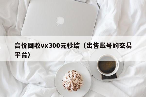 高价回收vx300元秒结（出售账号的交易平台）