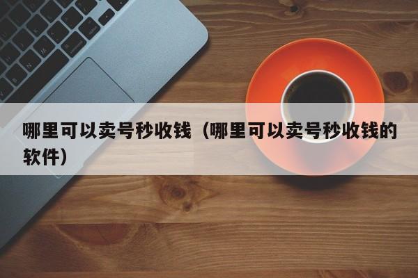 哪里可以卖号秒收钱（哪里可以卖号秒收钱的软件）