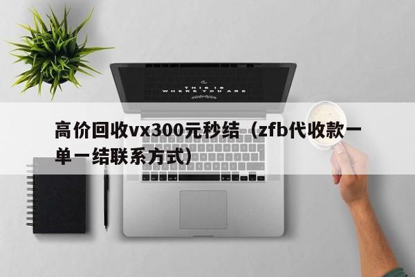 高价回收vx300元秒结（zfb代收款一单一结联系方式）